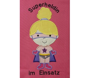 Stickserie - Kleine Superhelden Appli